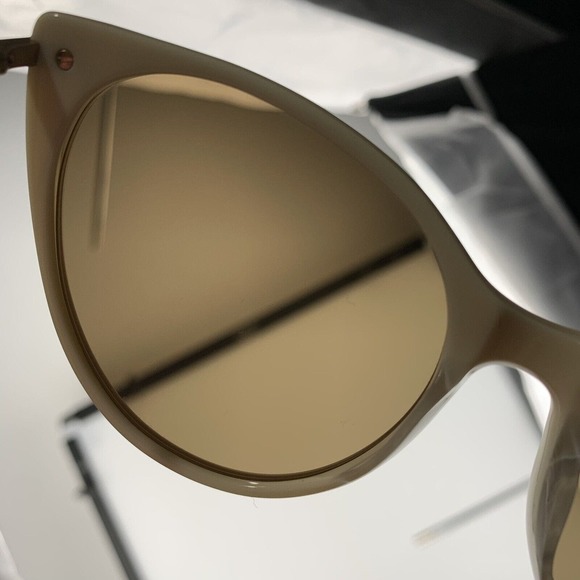 RAEN Birch Sunglasses Cat Eye Bone White Rose Mirror Shades + Case + Cloth New main image 4